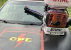 Polícia recupera bomba de pulverização furtada na zona rural de Minaçu