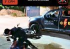 Homem é preso em flagrante após furtar motocicleta em Minaçu.