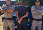 POLÍCIA MILITAR REALIZA A PRISÃO DE INDIVÍDUO ACUSADO DE EMBRIAGUEZ AO VOLANTE, DANO E DESOBEDIÊNCIA EM FORMOSO