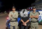 POLÍCIA MILITAR REALIZA A PRISÃO DE INDIVÍDUO POR LESÃO CORPORAL EM CAMPINAÇU