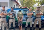 POLÍCIA MILITAR REALIZA PRISÃO DE INDIVÍDUO POR VIOLÊNCIA DOMÉSTICA E AMEAÇA EM MINAÇU