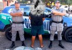 POLÍCIA MILITAR REALIZA DETENÇÃO DE UM INDIVÍDUO MENOR DE IDADE POR ATO INFRACIONAL ANÁLOGO AO TRÁFICO DE DROGAS EM PORANGATU