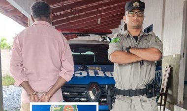 HOMEM É PRESO POR DISPARO DE ARMA DE FOGO EM VIA PÚBLICA EM CAMPINAÇU