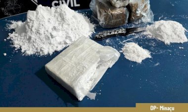 Suspeito de tráfico de drogas é preso em flagrante em Minaçu