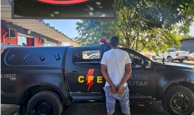 CPE REALIZA A PRISÃO DE UM INDIVÍDUO POR TRÁFICO DE DROGAS EM PORANGATU