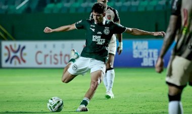 Revelação do Goiás, volante Lucas Rodrigues renova com clube até 2029