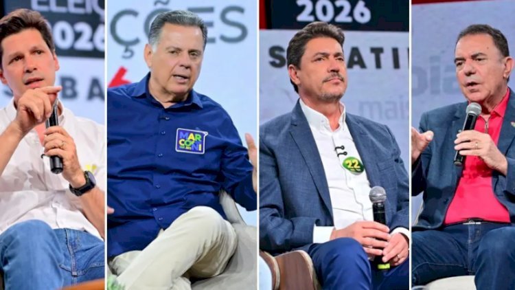 Debate Mais Goiás com os candidatos ao governo acontece na próxima quinta (17)