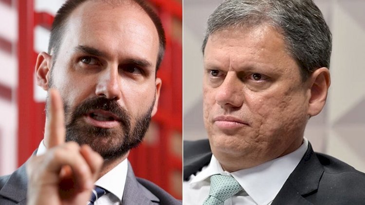 Insatisfeito com Tarcísio, Eduardo Bolsonaro fala em lançar candidatura independente em 2026