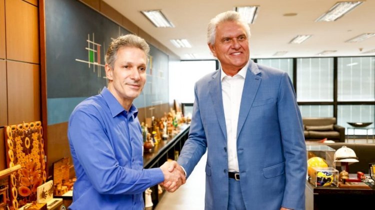 Caiado e Zema se encontram em Minas e discutem eleições de 2026
